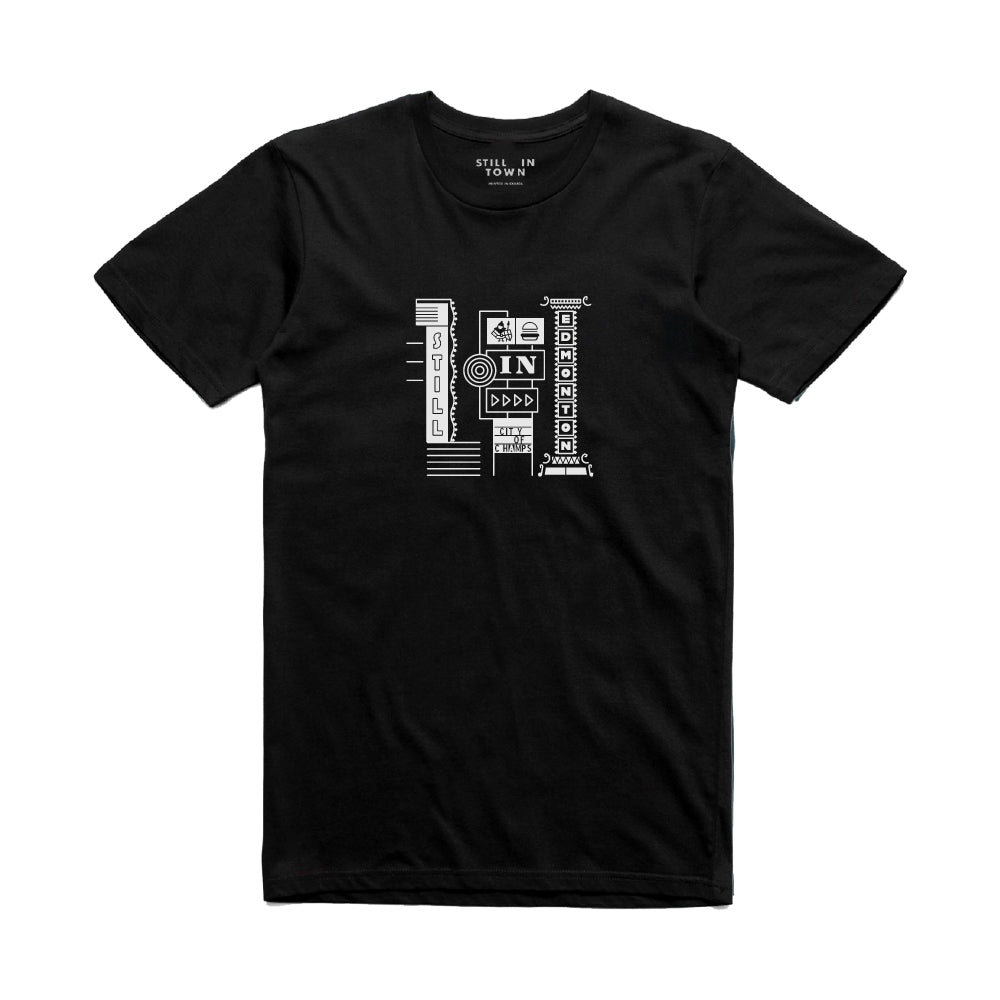 OLD STOCK City Signs Tee - Black